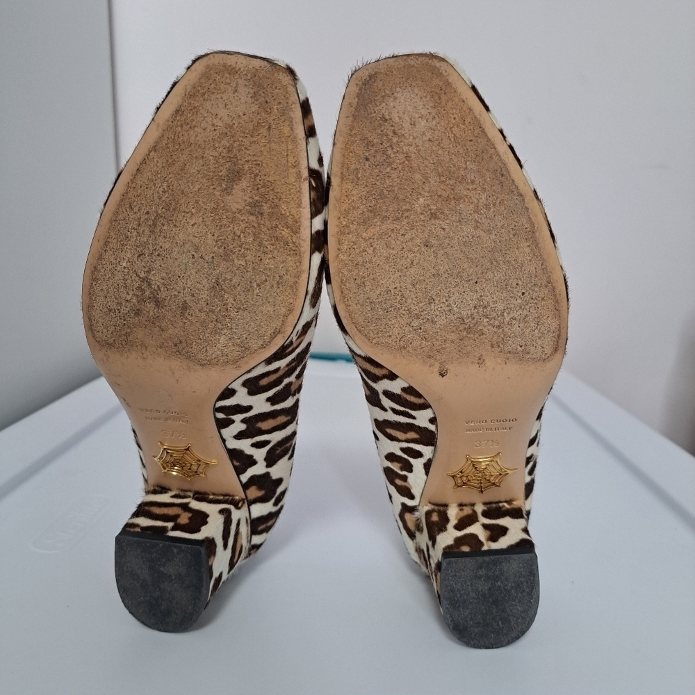 Charlotte Olmpia Oprah leopard calf hair pump 7.5 - Picture 7 of 9